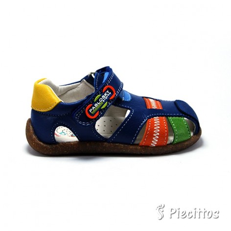 Sandalias Azul Naranja... 2