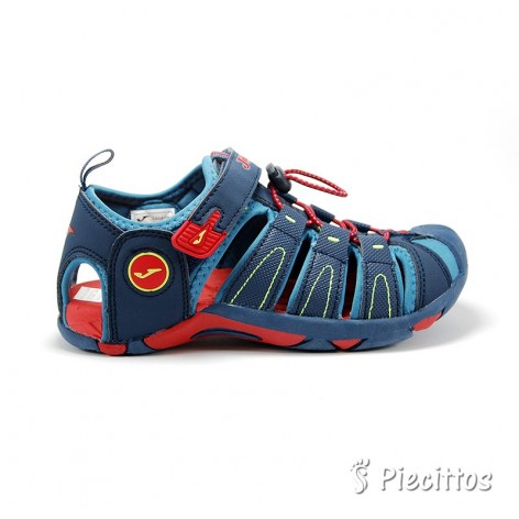 Sandalias Playa Azul Rojo Joma 2