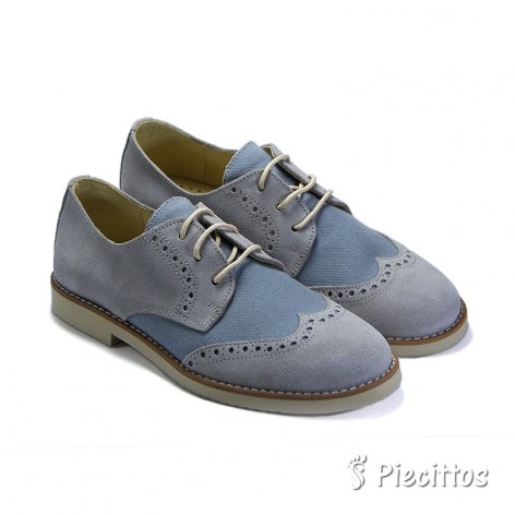 Blucher Piel Lino Puntera...