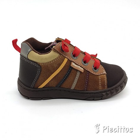 Botín Camel Cordones... 2
