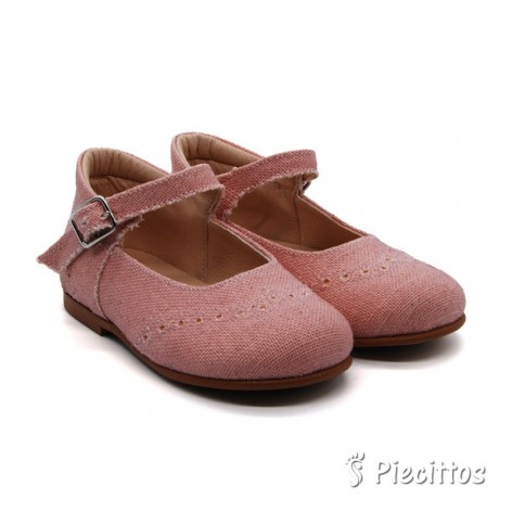 Mercedita Piel Lino Rosa