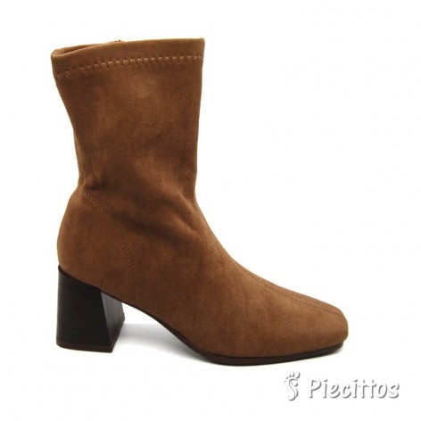 Bota Elástica Marrón Antelina 2