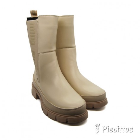 Bota Crudo Elástico Mustang