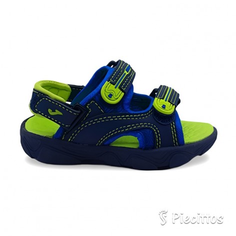 Sandalia De Playa Azul Joma 2