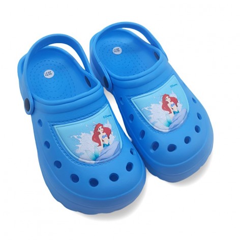 Zuecos Piscina Sirenita Azul