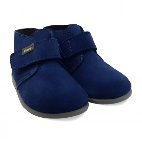 Botín Flexible Ante Jeans - Zapy