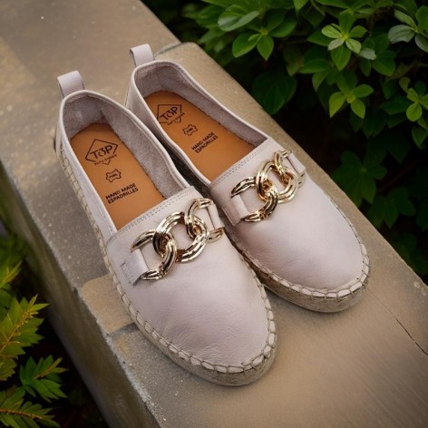 Mocasín Piel color Nude - Top3 2