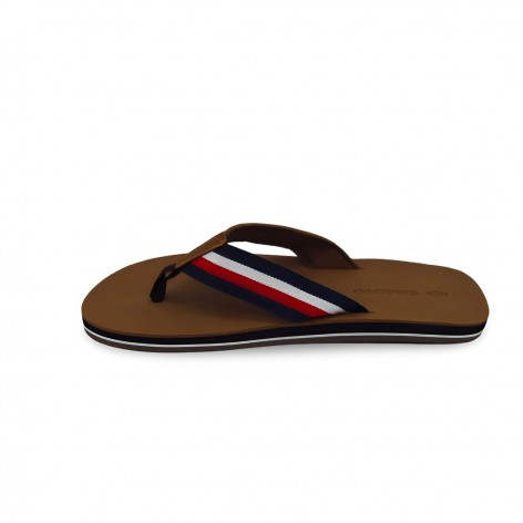 Chanclas de Dedo Marrón Banda - Gioseppo 2