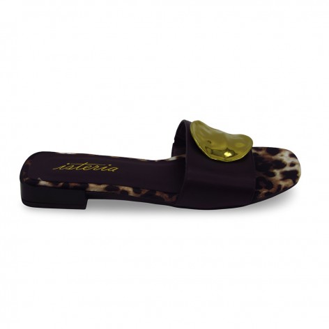 Chancla Pala Moka Animal Print Broche - Isteria 2
