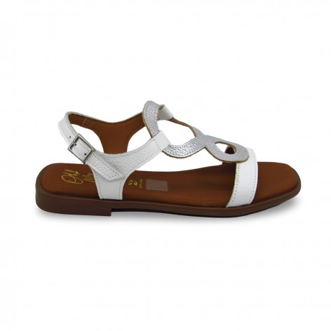 Sandalias Piel Blancas - Oh my Sandals 2