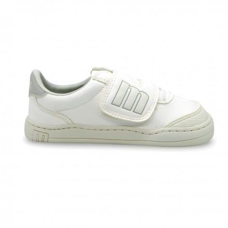 Deportivos Respetuosos Blancos Velcro - Mustang 2