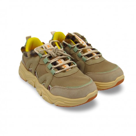 Deportivo Beige Animal Print - Gioseppo