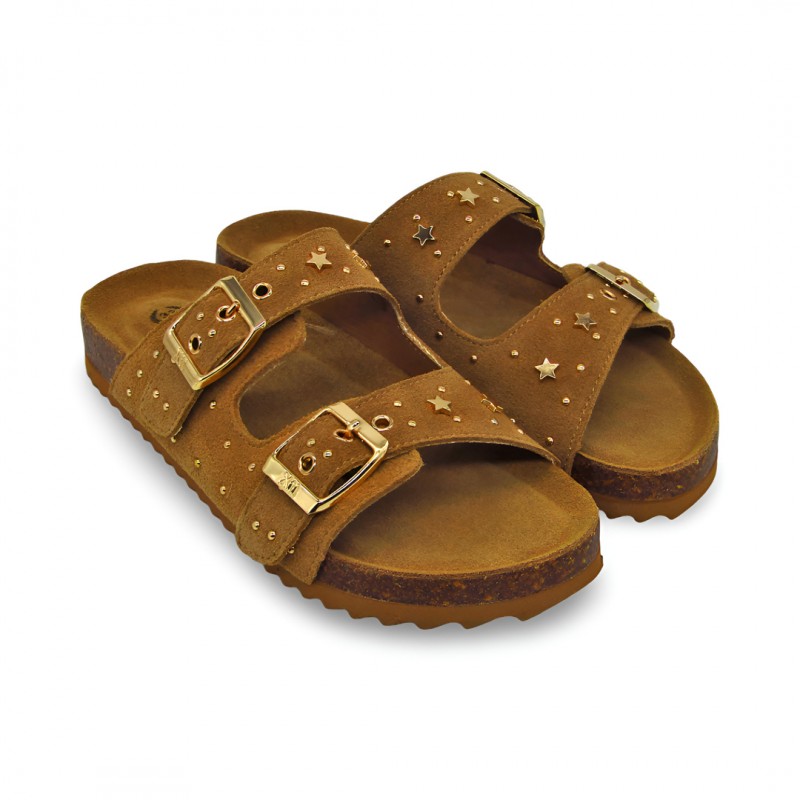 Chanclas Bio Xti Camel Estrellas