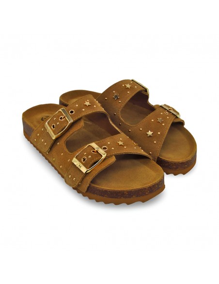 Chanclas Bio Xti Camel Estrellas