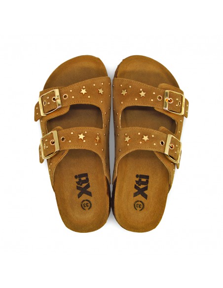 Chanclas Bio Xti Camel Estrellas