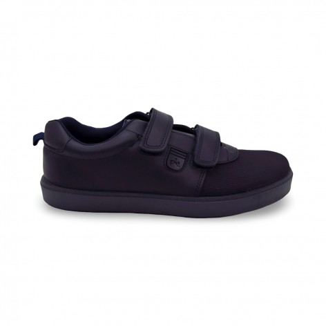 Zapato Colegial Titanitos Marino Velcro 2