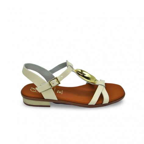 Sandalias Oh my Sandals Piel Hielo 2