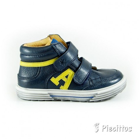 Botines Piel Marino con... 2